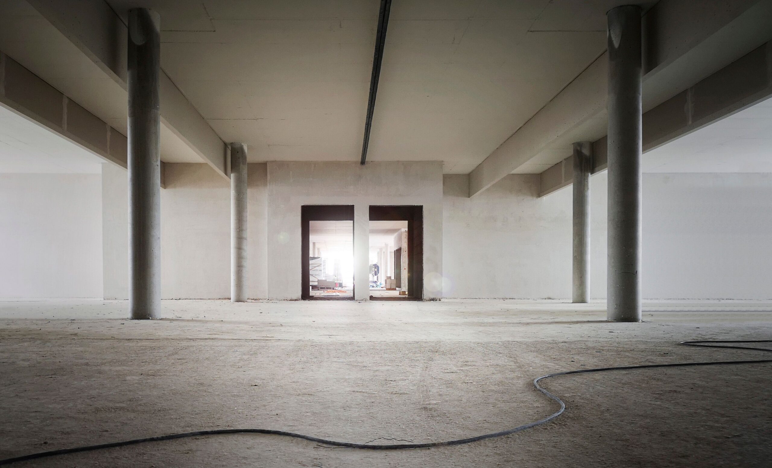 Ouvrier sur un chantier professionnel