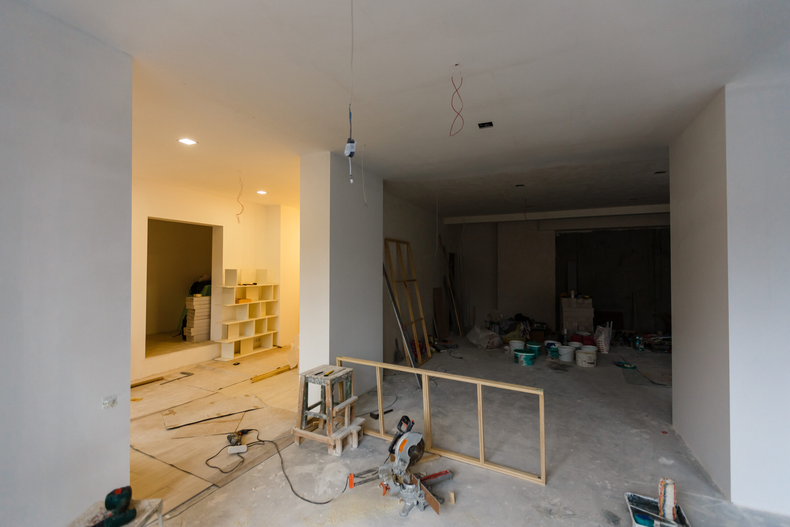 Rénovation intérieure d'une maison