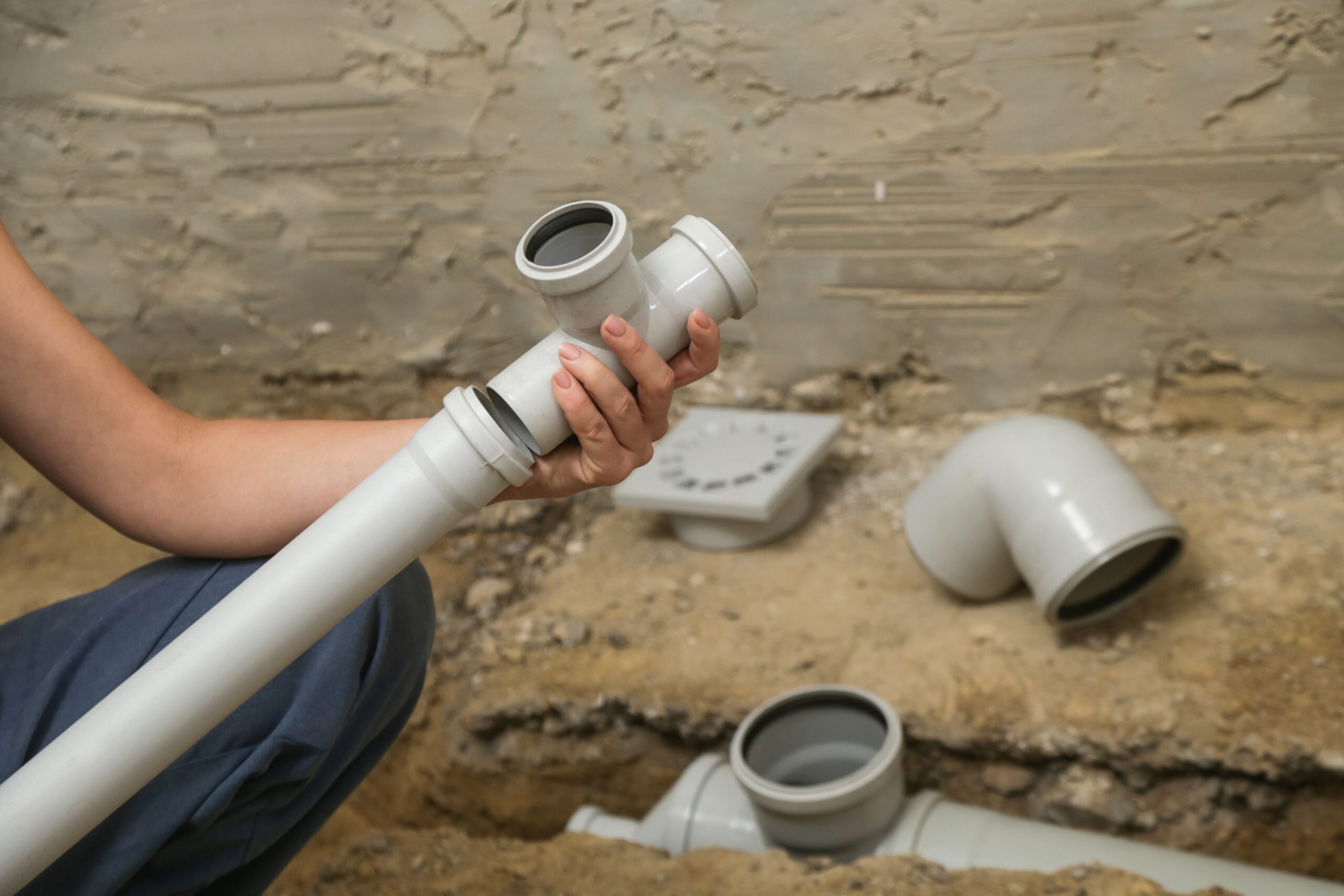Installation et réparation de canalisations PVC