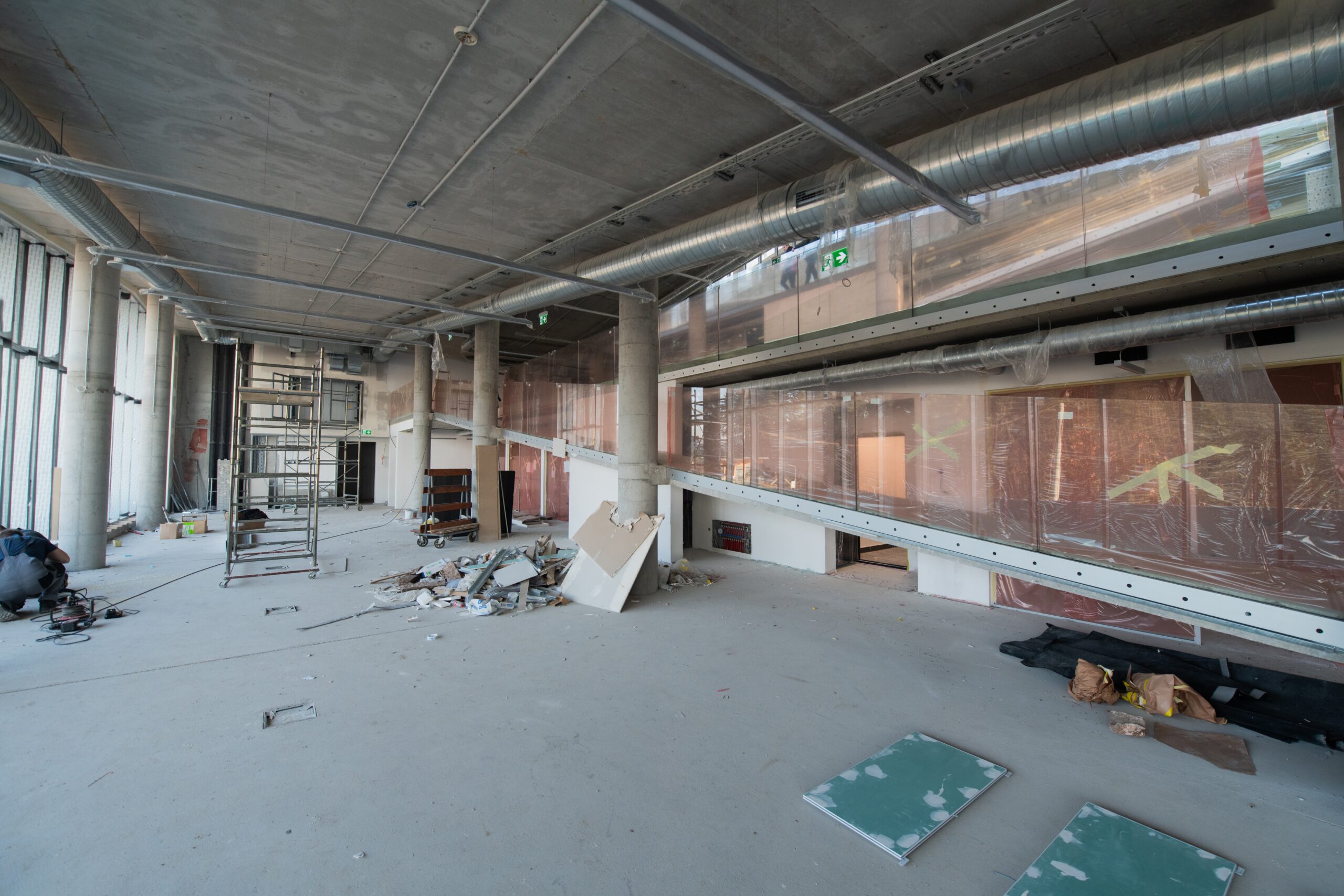 Travaux d’aménagement de plateaux de bureaux à Sidi Maarouf, Casablanca
